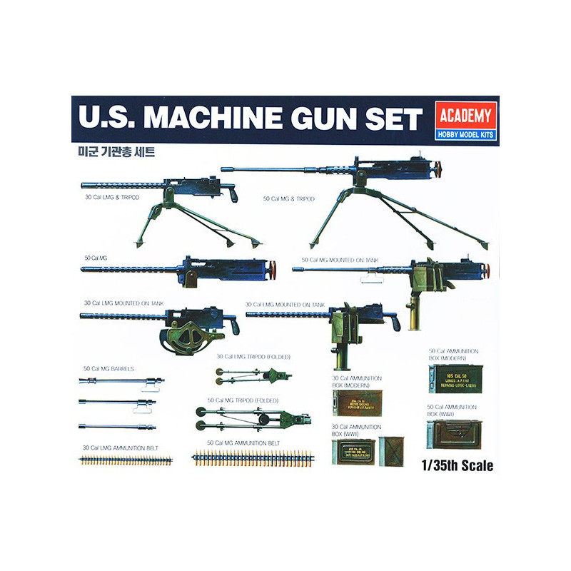 U.S. WWII Machine Gun Set