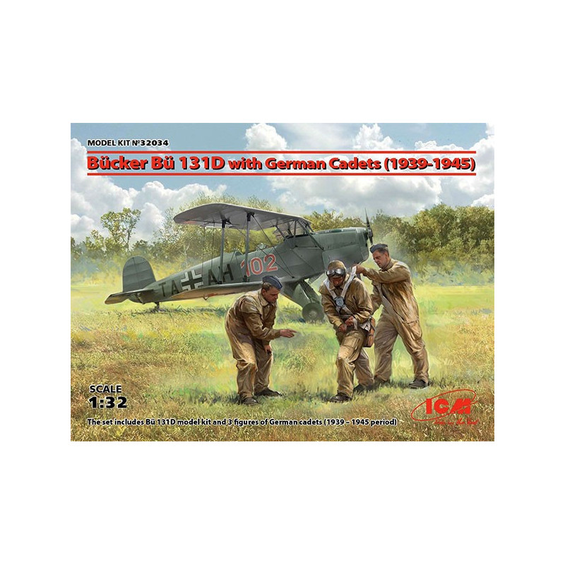 Bucker Bü 131D with German Cadets (1939-1945)