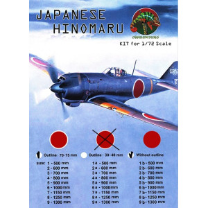 Decal Japanese Hinomaru