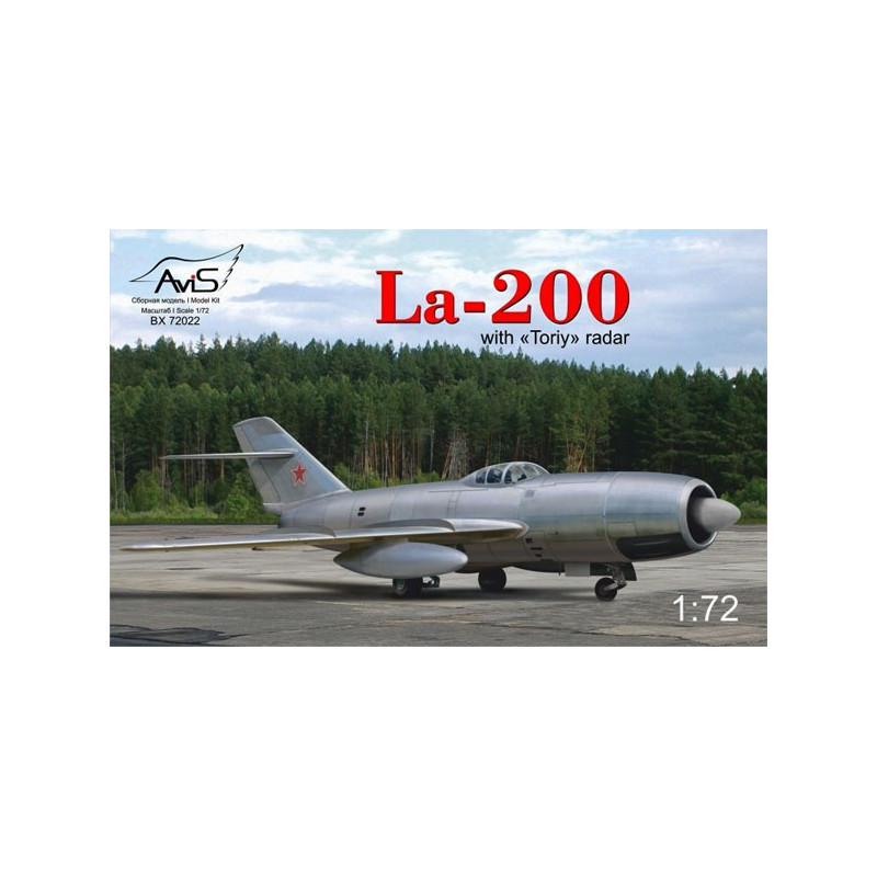 La-200 with Toriy (Thorium) radar