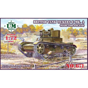 British Tank ,,VIKERS E Mk.A,,