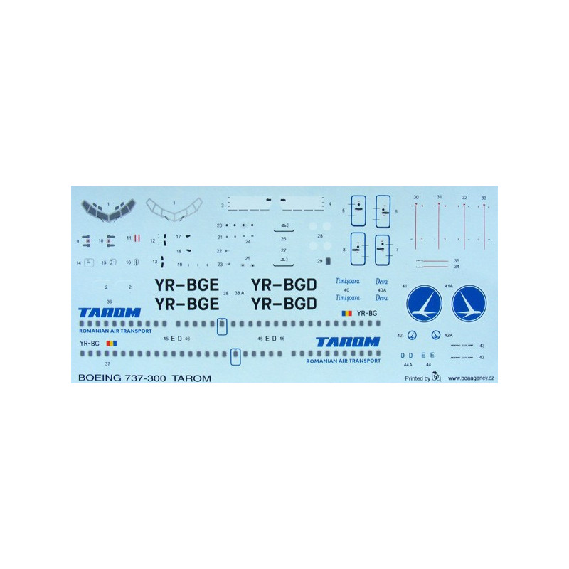 DECAL BOEING 737-300 TAROM