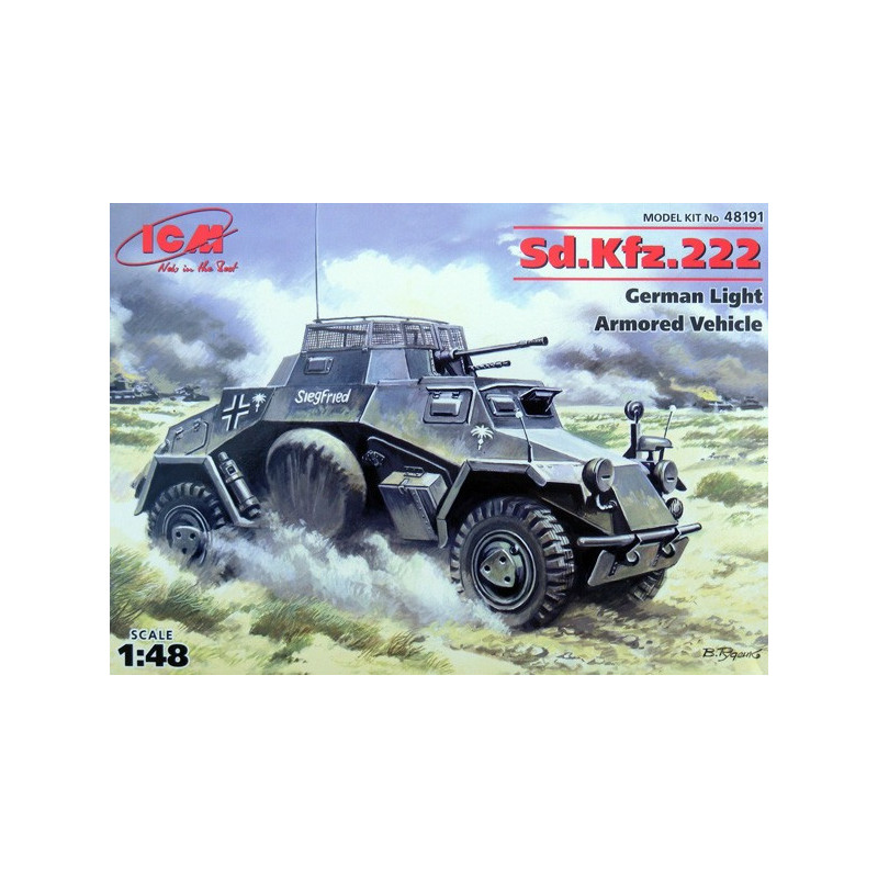 Sd.Kfz.222 WWII German armored car