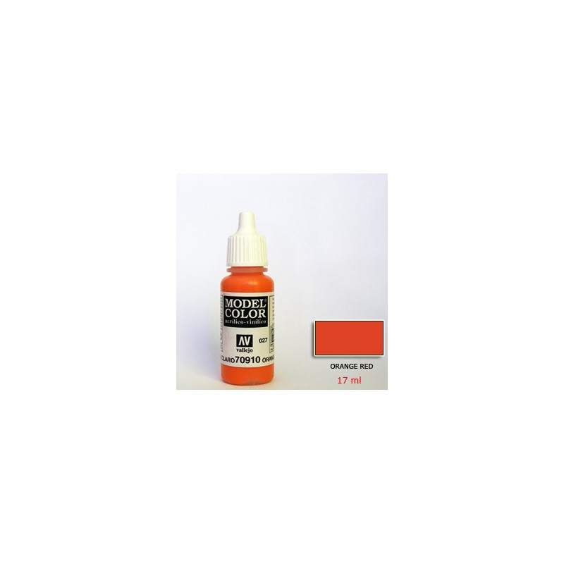 ORANGE RED  acrilic (17 ml)