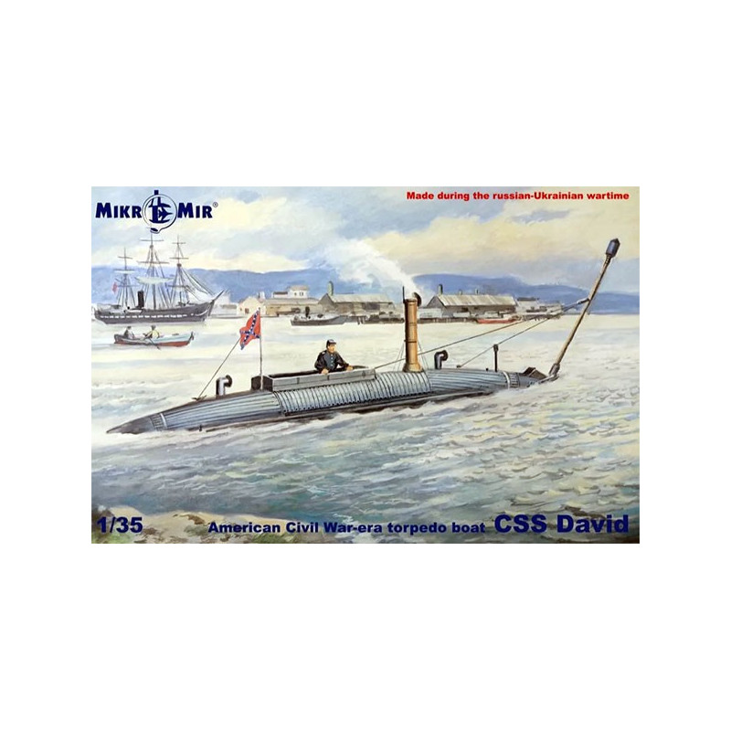 American Civil War - era torpedo boat CSS David