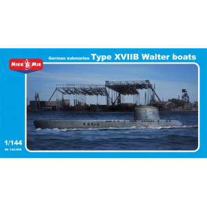German submarine type XVIIB Walter boats