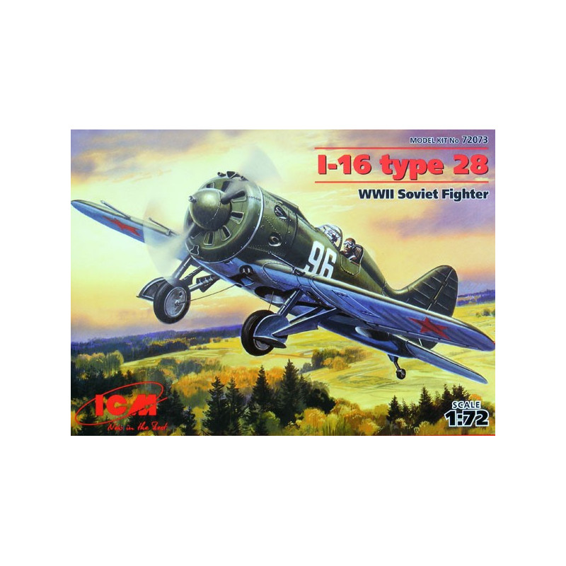 Polikarpov I-16 type 28 WWII Soviet fighter