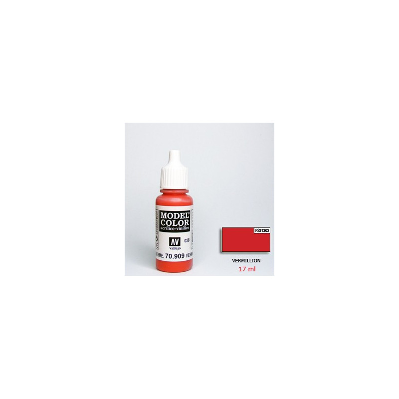 VERMILLION  acrilic (17 ml)