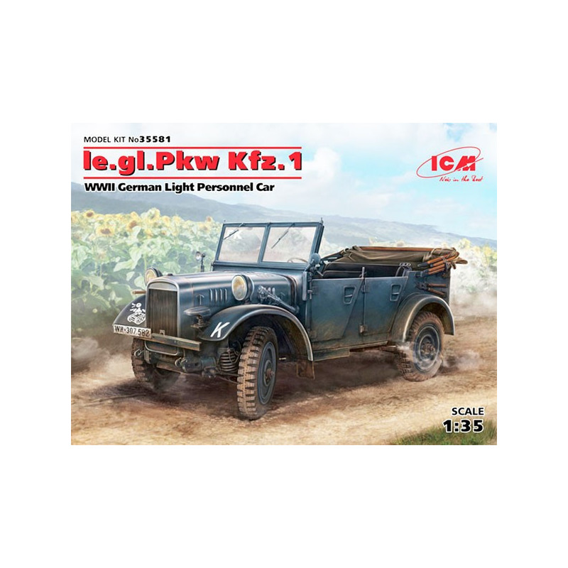 le.gl.Einheits-Pkw Kfz.1, WWII German Light Personnel Car