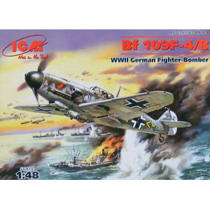 Bf 109F-4/B, WWII German Fighter-Bomber
