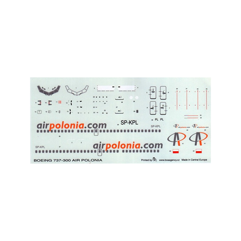 DECAL BOEING 737-300 AIR POLONIA