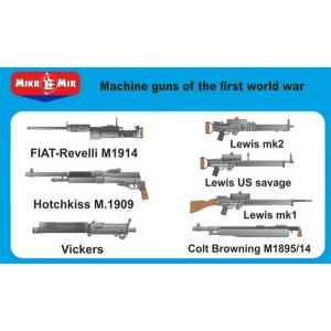 Machine guns of the first world war
