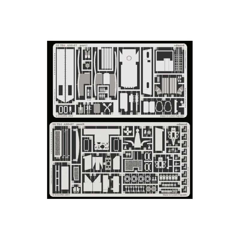 Photoetched set ASU-57