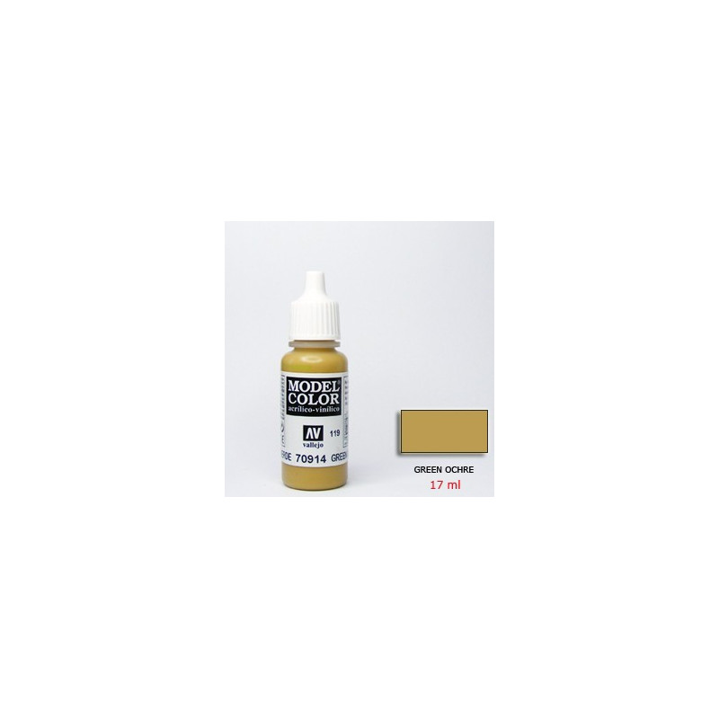 GREEN OCHRE  acrilic (17 ml)