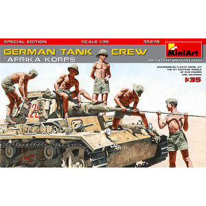 GERMAN TANK CREW ”Afrika Korps”