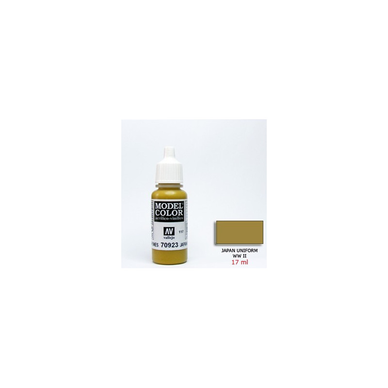 JAPAN UNIFORM WW II  acrilic (17 ml)