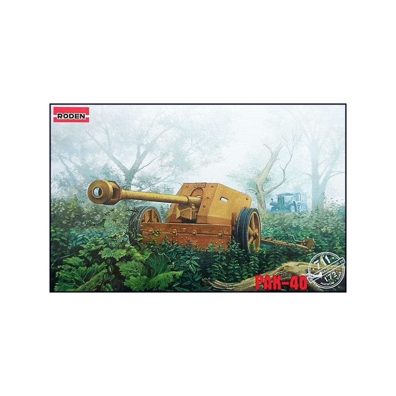 PAK-40 WWII German anti-tank gun