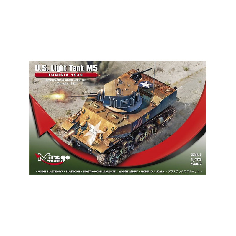U.S. Light Tank M5 ,,TUNISIA 1942,,