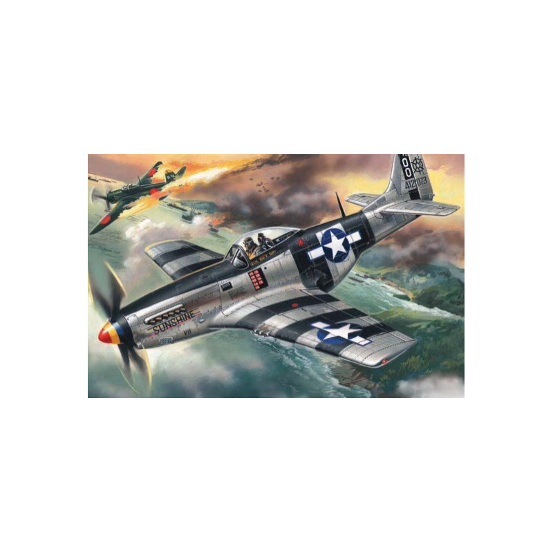 Mustang P-51K , WWII American Fighter