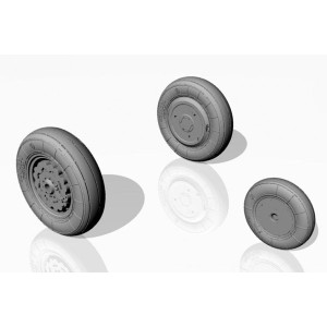 Sukhoi Su-7B early wheels