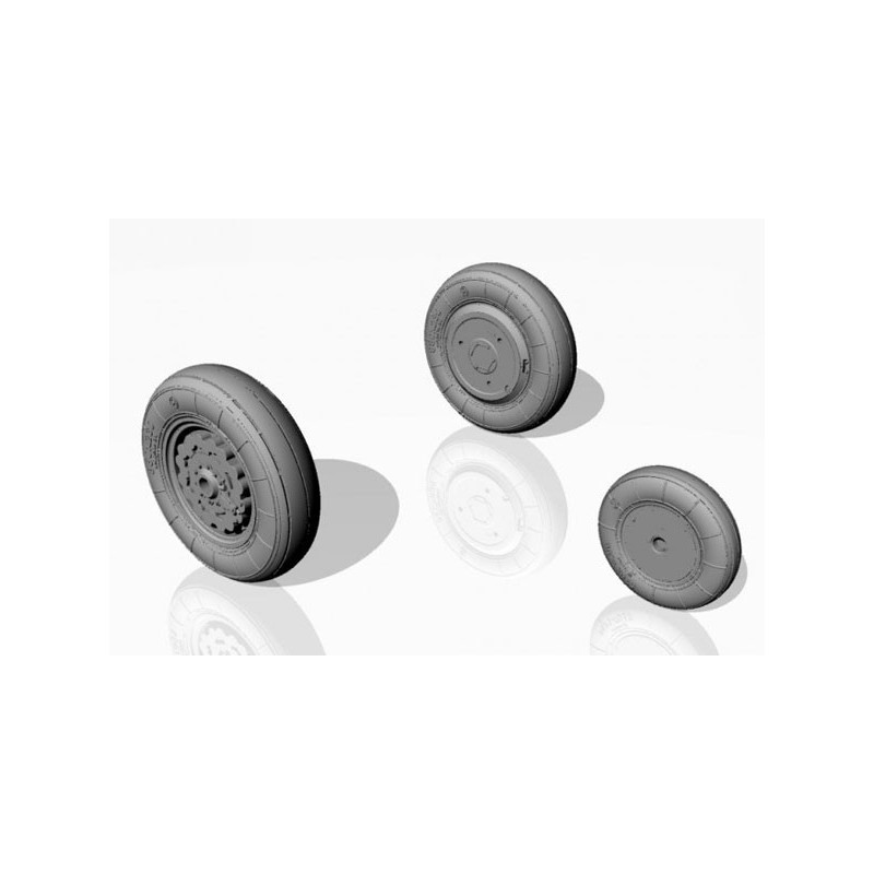 Sukhoi Su-7B early wheels