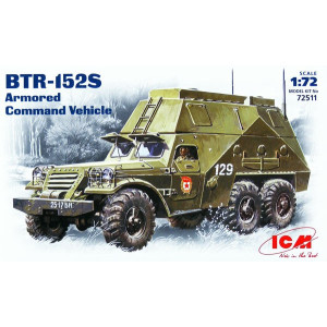 BTR-152S Soviet armored troop-carrier