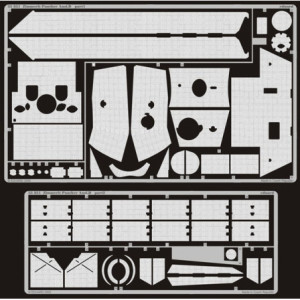 Photoetched set Zimmerit Panther Ausf.D (ICM)