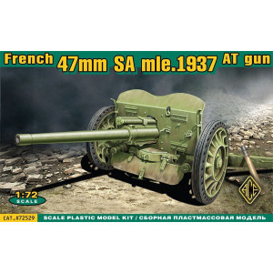 S.A. mle 1937 French 47mm anti-tank gun