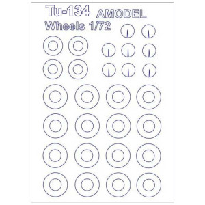 Masca Tu-134  (Amodel)