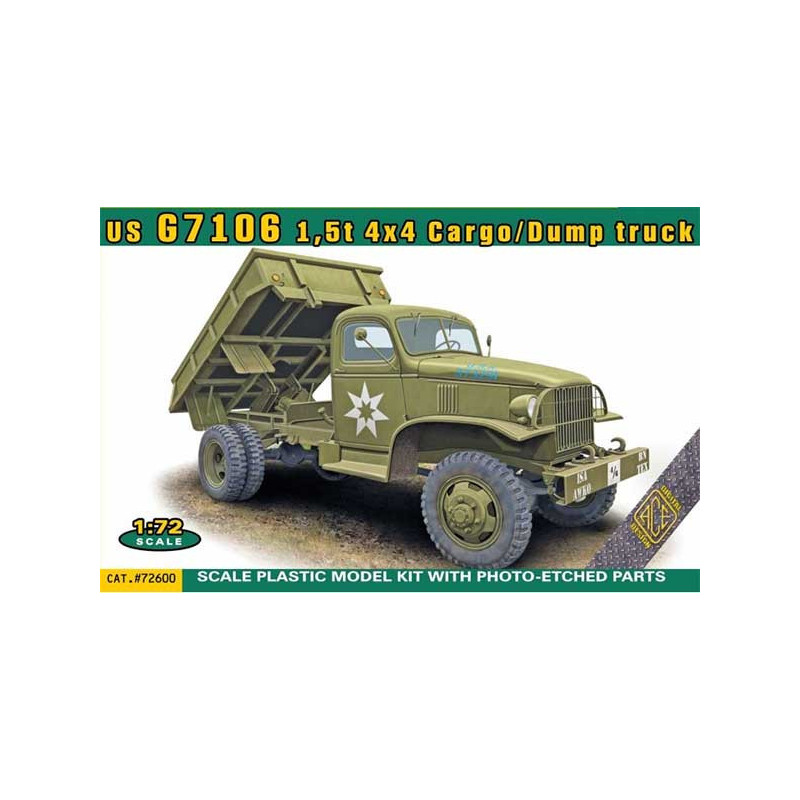 US G7106 1,5t 4x4 Cargo/Dump Truck