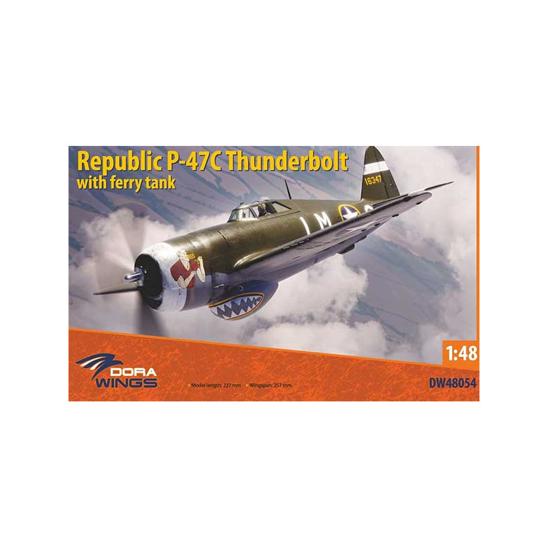 Republic P-47 C Thunderbolt with Ferry Tank