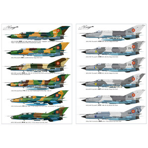 Decal 1/72 MiG-21 LanceR