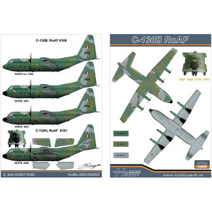 Decal 1/144 C-130B HERCULES""