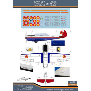 Decal 1/48 Yak-52