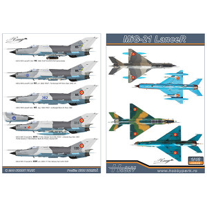 Decal 1/48 MiG-21 LanceR