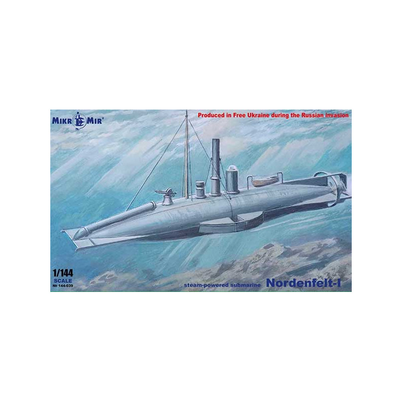 Steam-powered submarine Nordenfelt I