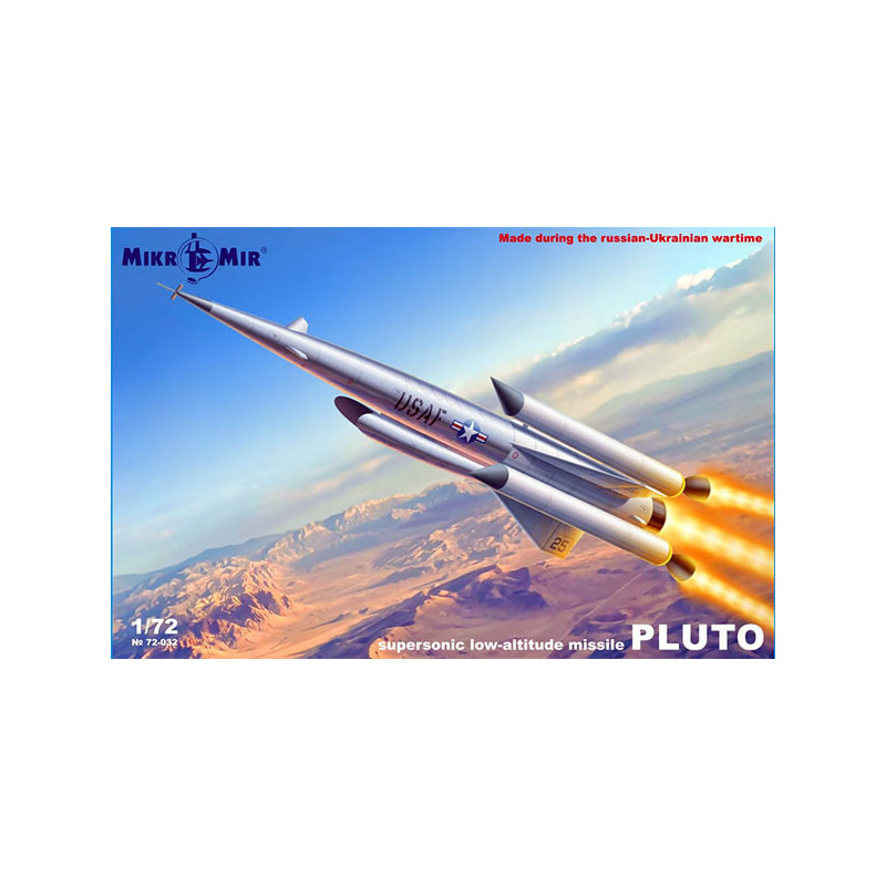 Supersonic Low-Altitude Missile Pluto