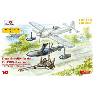 Floats & Trolley for Fw-190 W-2 Aircraft