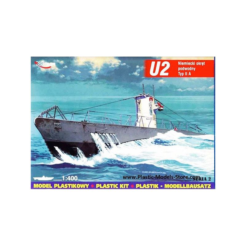 German U-BOOT U-2 (Type IIA)