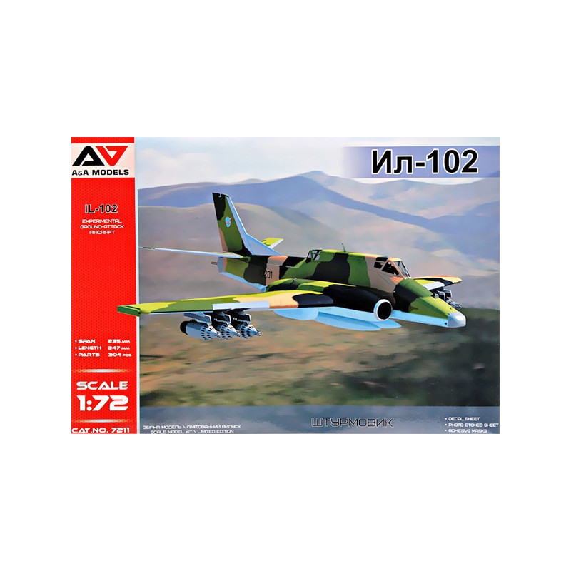 IL-102 Experimental ground-attack aircraft