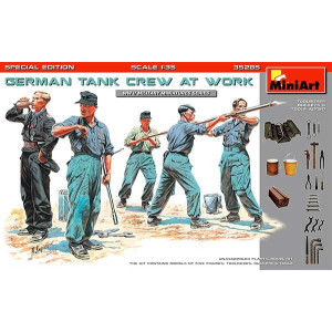 German Tank Crew at Work