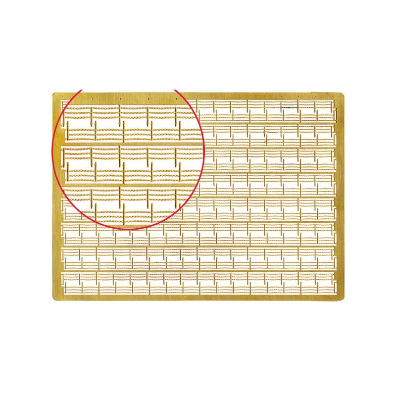 Three-stage Ship Chain Railings