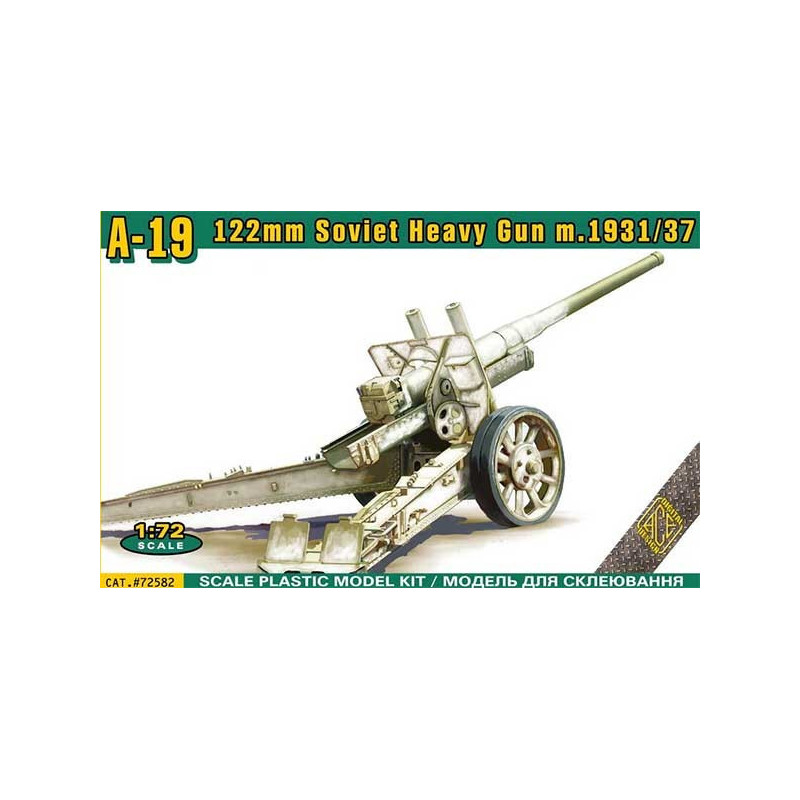 A-19 122 mm Soviet Heavy Gun m.1931/37