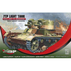 7TP LIGHT TANK twin turret version